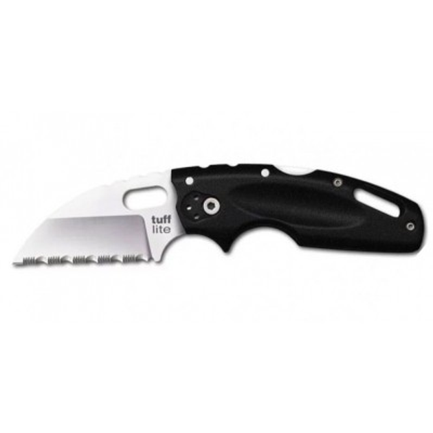 Нож Cold Steel Tuff Lite Serrated Black (CS-20LTS) - зображення 1