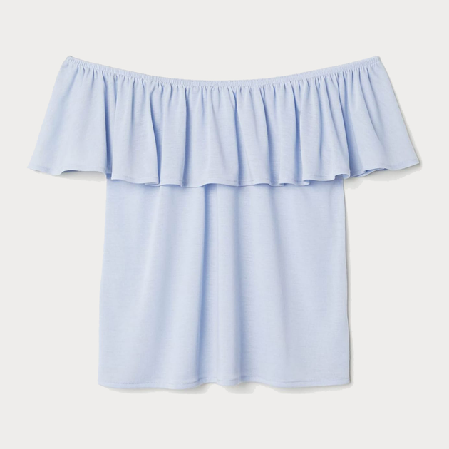 Топ жіночий H&M 6150478log L Блакитний від Rozetka на платформі USKIDKA Акція на Топ жіночий H&M 6150478log L Блакитний від Rozetka