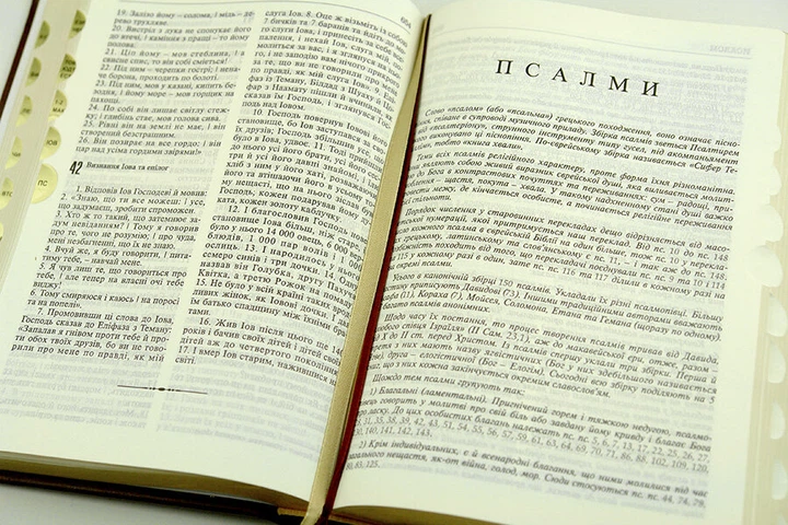 Книга Біблія 065 ti тверда бордо формат 155x208 мм. Святе Письмо