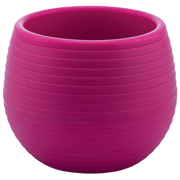 Горщик для квітів Colorful 0,55 л фіолетовий Serinova - Фото 1 Горщик для квітів Colorful 0,55 л фіолетовий Serinova - зображення 1