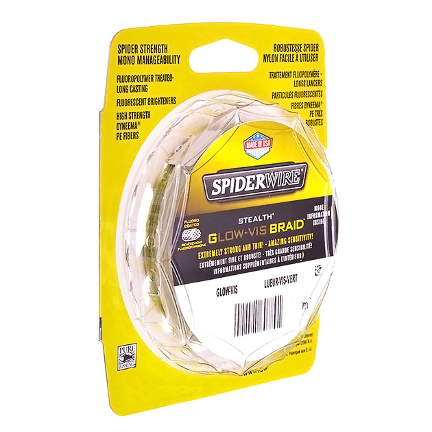 Spiderwire Stealth Smooth Braid 8 Hi-Vis Yellow