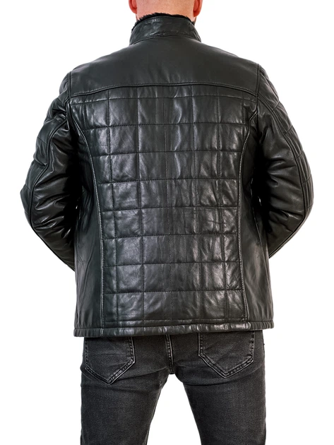 Дубленка мужская натуральная Epica EZ-009 S черная - Фото 5 Дубленка мужская натуральная Epica EZ-009 S черная - изображение 5