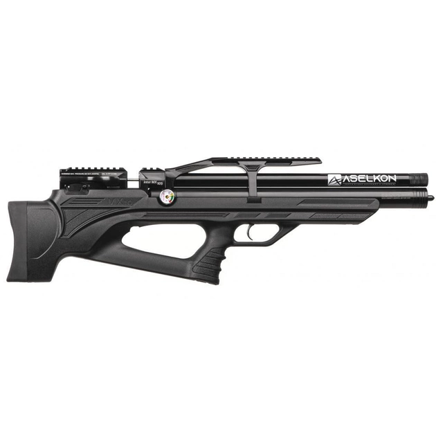 Пневматична гвинтівка PCP Aselkon MX10-S Black - зображення 2