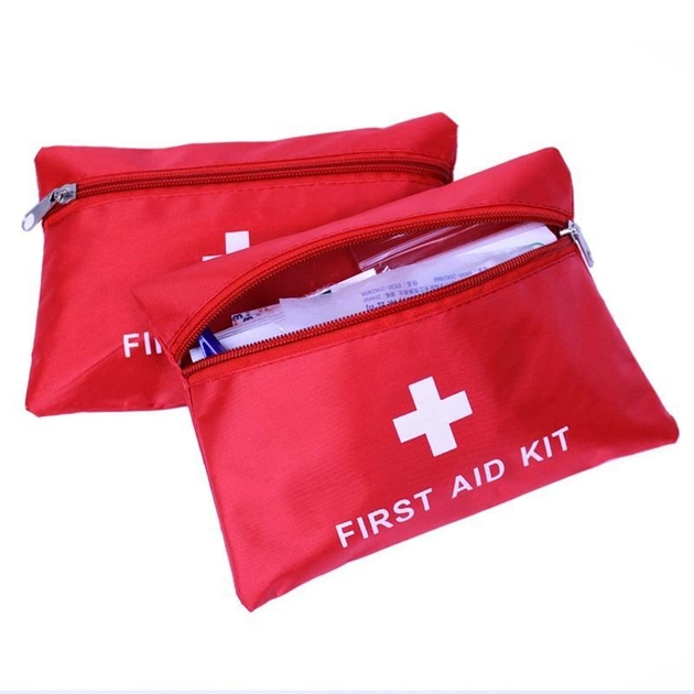 Аптечка Highlander First Aid с наполнением красный - изображение 1