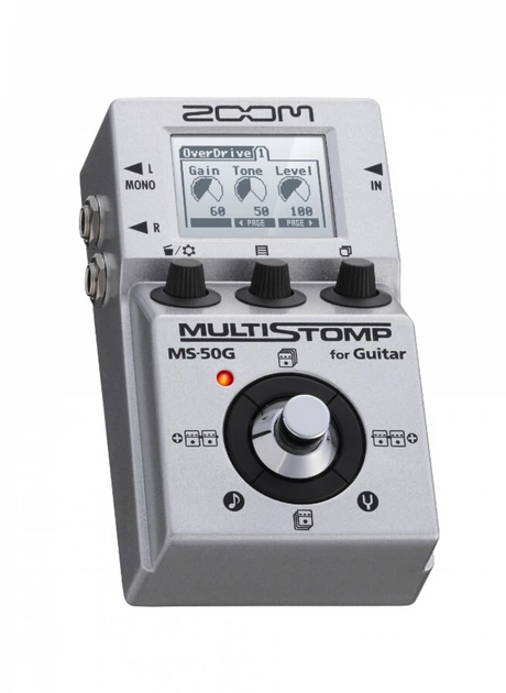 Педаль эффектов Zoom MS-50G - Фото 2 Педаль эффектов Zoom MS-50G - изображение 2