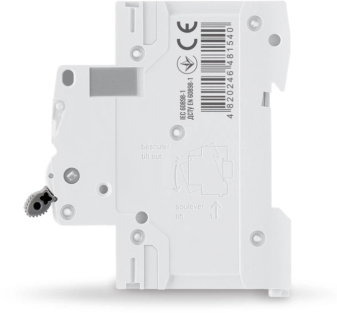 Автоматический выключатель VIDEX RS6 Resist 3п 6А 6кА тип С (VF-RS6-AV3C06) - Фото 3 Автоматический выключатель VIDEX RS6 Resist 3п 6А 6кА тип С (VF-RS6-AV3C06) - изображение 3