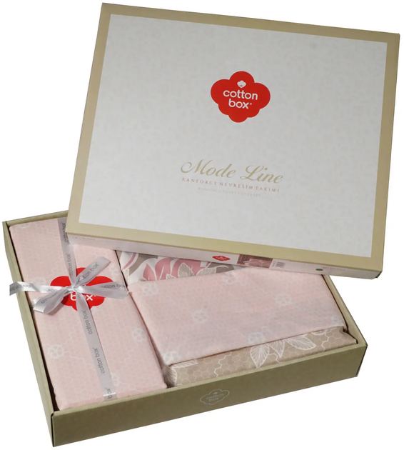 Комплект постельного белья Cotton Box двойной Цветы 200х220 Розовый (7198-0001) - Фото 2 Комплект постельного белья Cotton Box двойной Цветы 200х220 Розовый (7198-0001) - изображение 2