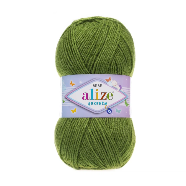 Пряжа Alize Sekerim Bebe 210 - Фото 1 Пряжа Alize Sekerim Bebe 210 - зображення 1