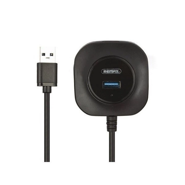 USB хаб 4*USB3.0 Remax з кабелем 28 см+додаткове живлення micro USB - зображення 13