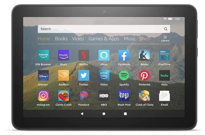 Планшет Amazon Fire HD 8 2020, HD display, 32 GB - Black – фото