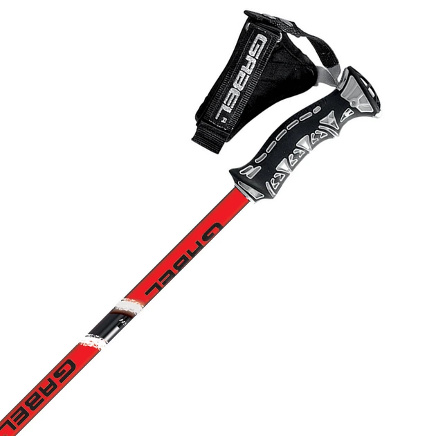 Палки лыжные Gabel HS-R Black/Red 115 (7009150091150) - изображение 2