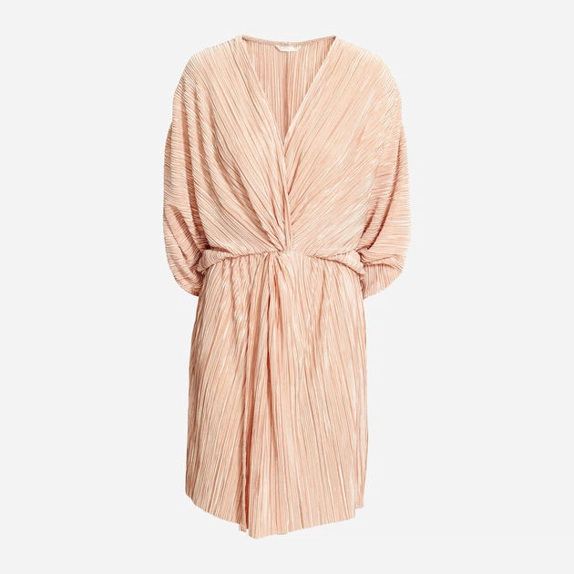 Платье-футболка миди женское H&M XAZ127840IUZT M Бежевое (DD8000002733489) - Фото 2 Платье-футболка миди женское H&M XAZ127840IUZT M Бежевое (DD8000002733489) - изображение 2