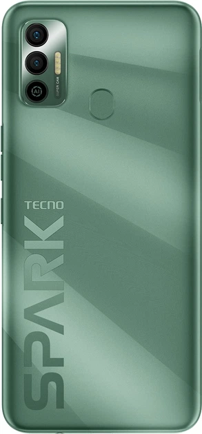 Смартфон TECNO Spark 7 (KF6n) 4/64Gb NFC Dual SIM Spruce Green (4895180766404) - зображення 9