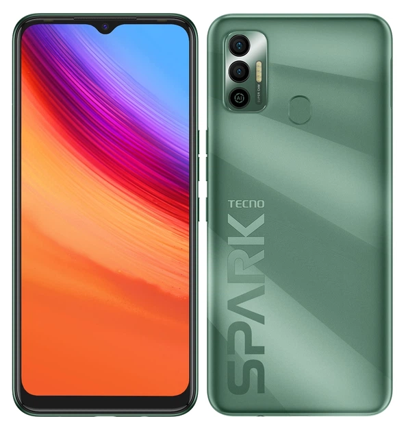 Смартфон TECNO Spark 7 (KF6n) 4/64Gb NFC Dual SIM Spruce Green (4895180766404) - зображення 5