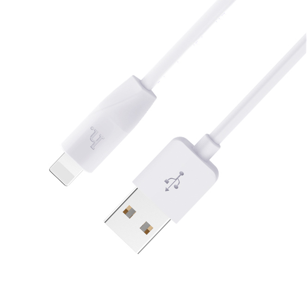 Кабель USB HOCO с разъемом Lightning (X1), 2m Белый - Фото 3 Кабель USB HOCO с разъемом Lightning (X1), 2m Белый - изображение 3