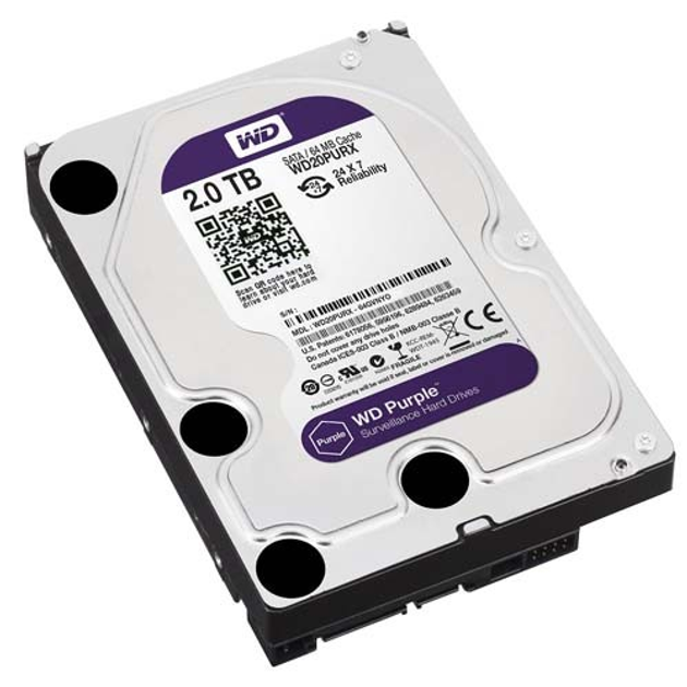 Жесткий диск 2 TB WD Purple (WD20PURZ) – фото, отзывы