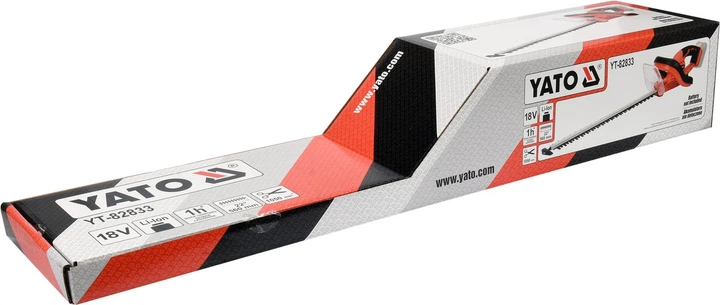 Кусторез аккумуляторный Yato 18 В без аккумулятора YT-82833 - изображение 3