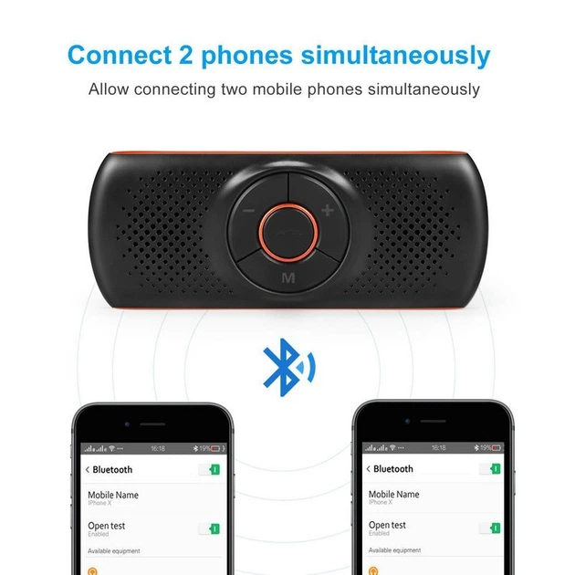 Беспроводной bluetooth комплект громкой связи в автомобиль mp3-динамик T826 - изображение 5