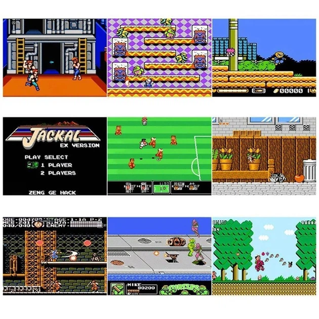 Портативная ретро приставка с джойстиком Retro Gamebox Sup 400 in 1 денди карманная игровая 8 бит Белая (1007636-White-1) - Фото 5 Портативная ретро приставка с джойстиком Retro Gamebox Sup 400 in 1 денди карманная игровая 8 бит Белая (1007636-White-1) - изображение 5