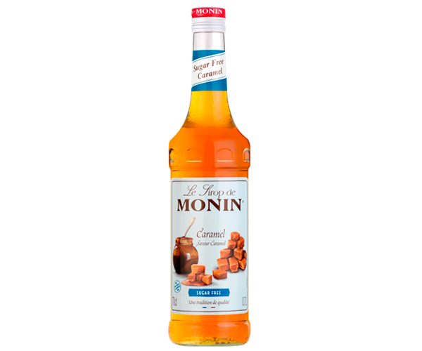 Сироп Monin Карамель без цукру 700 мл - Фото 1 Сироп Monin Карамель без цукру 700 мл - зображення 1