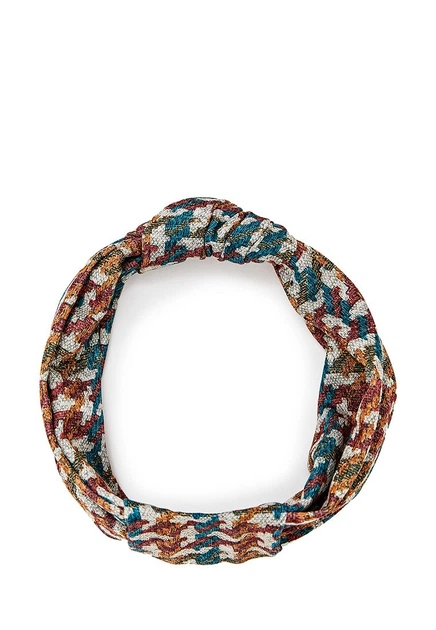 Тюрбан с узлом от MyScarf теплый one size разноцветный - Фото 2 Тюрбан с узлом от MyScarf теплый one size разноцветный - изображение 2