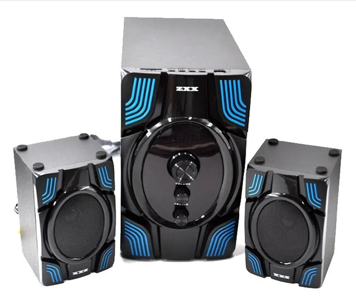 Музыкальный центр ZXX ZX-4807 BT 2.1, Акустическая система с двумя ...
