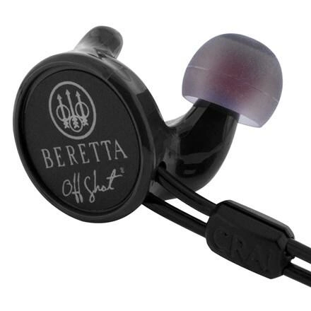 Наушники Beretta Earphones Mini Head Set Comfort Plus Черный - зображення 2