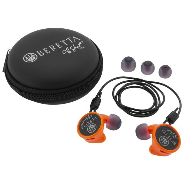 Навушники Beretta Earphones Mini Head Set Comfort Plus Помаранчевий - зображення 1