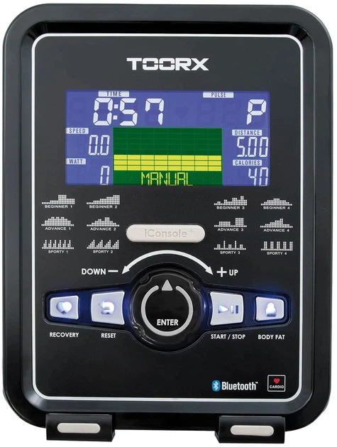 Горизонтальний велотренажер TOORX Recumbent Bike BRXR 300 (BRX-R300) (929477) - зображення 9