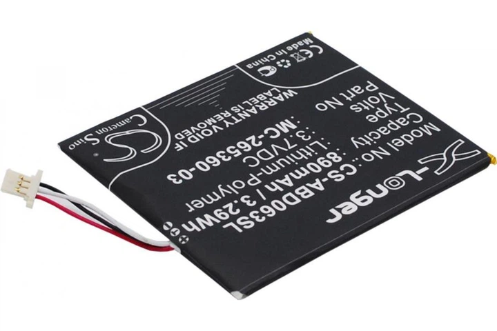 Аккумуляторная батарея X-Longer CS-ABD063SL / MC-265360-03 для Amazon Kindle 7 Kindle 8 Kindle X (890 mAh) - изображение 3