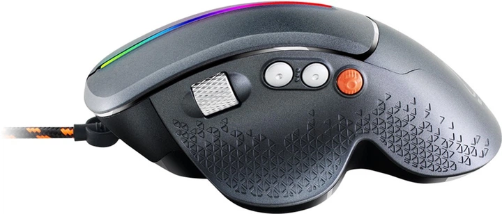 Mysz Canyon Apstar GM-12 USB Szara (CND-SGM12RGB) - obraz 3