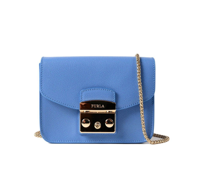 Totes bags Furla - Merletto light blue small tote - 941709