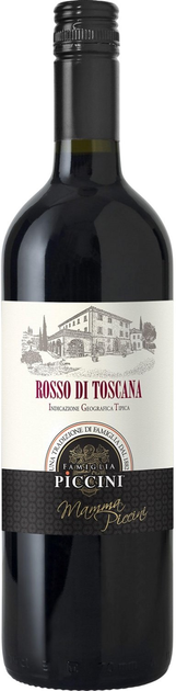 Вино Piccini Mamma Rosso Toscana IGT no vintage красное сухое 0.75 л 13 ...