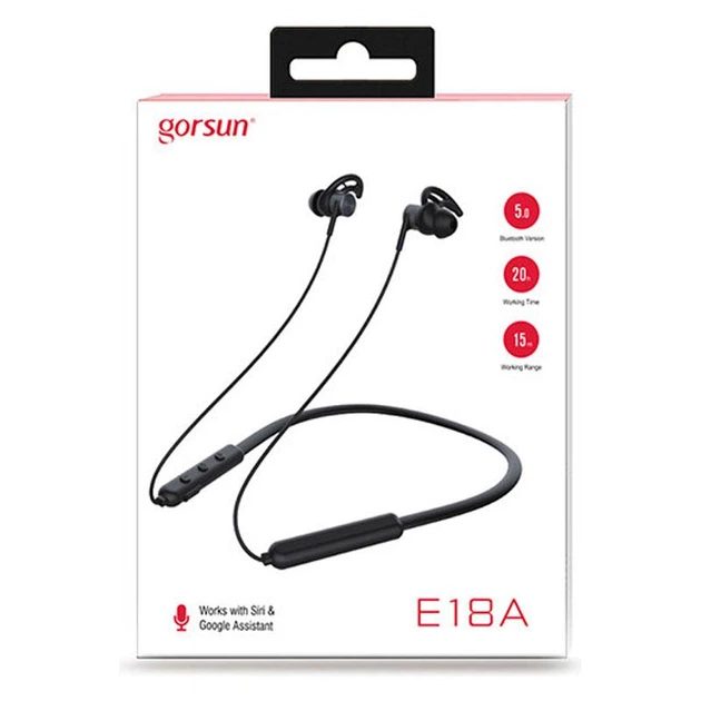 Беспроводные Bluetooth наушники Gorsun GS-E18A вакуумные Red (GS-E18AA) - изображение 6