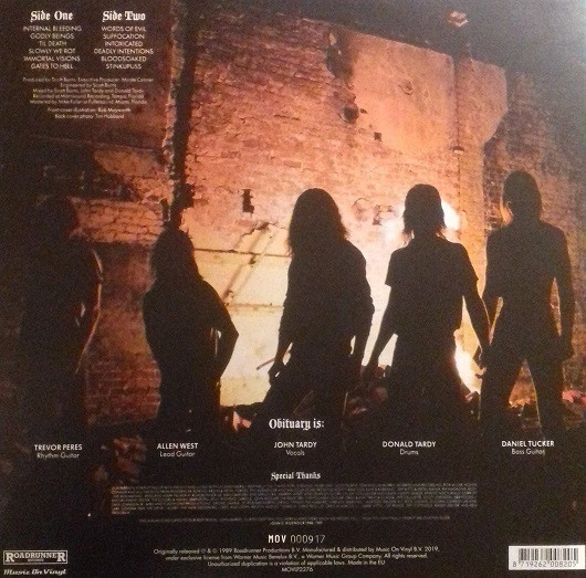 OBITUARY – Slowly We Rot (Music On Vinyl) - Фото 2 OBITUARY – Slowly We Rot (Music On Vinyl) - изображение 2