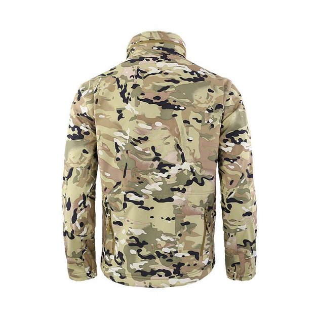 Тактическая куртка № 2 Lesko A012 Camouflage CP 2XL армейская камуфляж (K/OPT2-5127-27082) - изображение 2