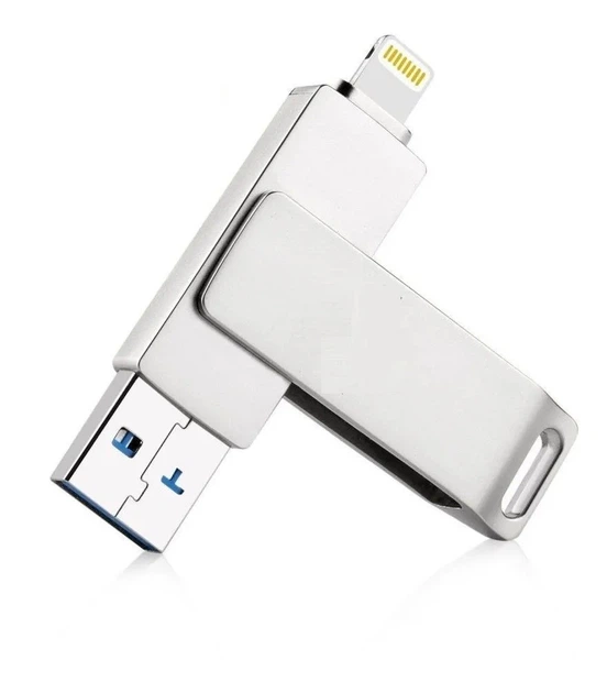 Флешка T&G 128GB USB 3.0/Lightning iPhone - изображение 3