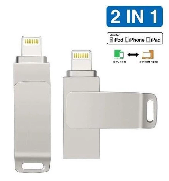 Флешка T&G 128GB USB 3.0/Lightning для iPhone/ПК - зображення 3