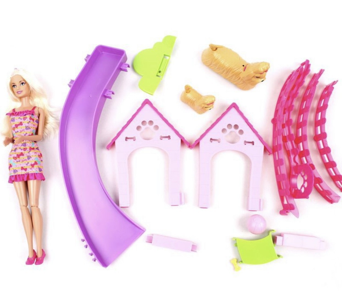 Barbie puppy play online park