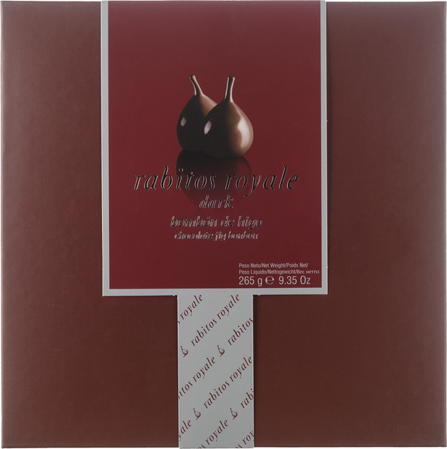 Инжир в темном шоколаде Rabitos Royale 265 г (8421364000819) 