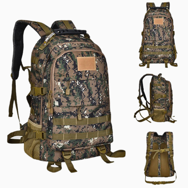 Камуфляжный рюкзак походный тактический военный 40 л - изображение 1