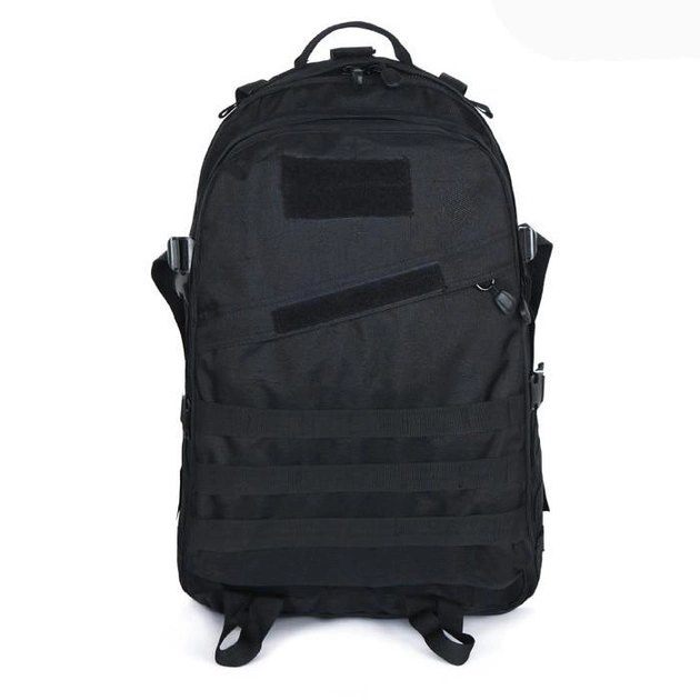 Тактический рюкзак походный мужской черный армейский 40 л - изображение 2