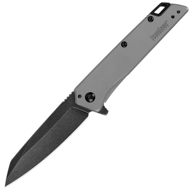 Нож складной Kershaw Misdirect (длина: 175мм, лезвие: 76мм, черный), серый - изображение 1