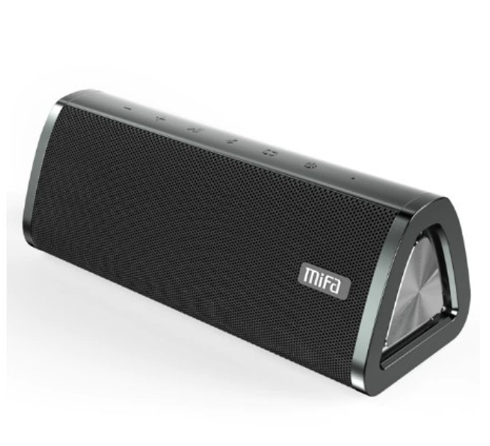 Колонка-Bluetooth портативная Mifa A10 Black 20 Вт IPX7 + поддержка AUX/MicroSD - изображение 1