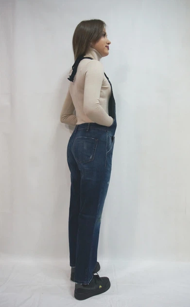 Напівкомбінезон UTICA denim wear jeans UT561922147R S темно-синій 854 - зображення 3