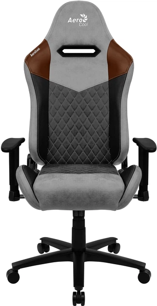 Fotel gamingowy Aerocool DUKE Tan Grey (DUKE_Tan_Grey) - obraz 5