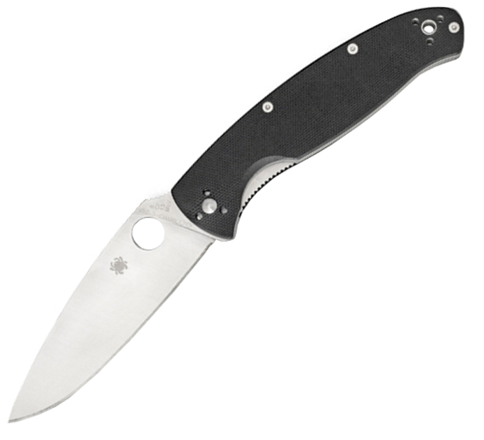 Кишеньковий ніж Spyderco Resilience G-10 (C142GP) (87.11.68) - зображення 1