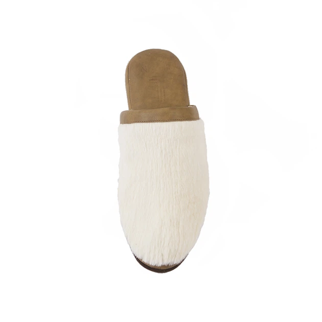 Комнатные тапочки Litvin Hygge Бело-оливковые 46 01T_N-05 - Фото 4 Комнатные тапочки Litvin Hygge Бело-оливковые 46 01T_N-05 - изображение 4