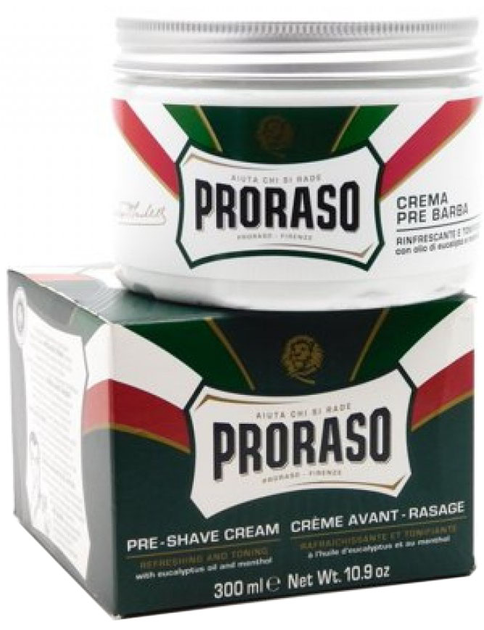 Освежающий и тонизирующий крем Proraso с экстрактом эвкалипта и ...