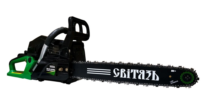 Бензопила Свитязь БП 45-18/2 PRO, 3.6кВт, 2 шины, 2 цепи, рабочие перчатки в комплекте - изображение 3